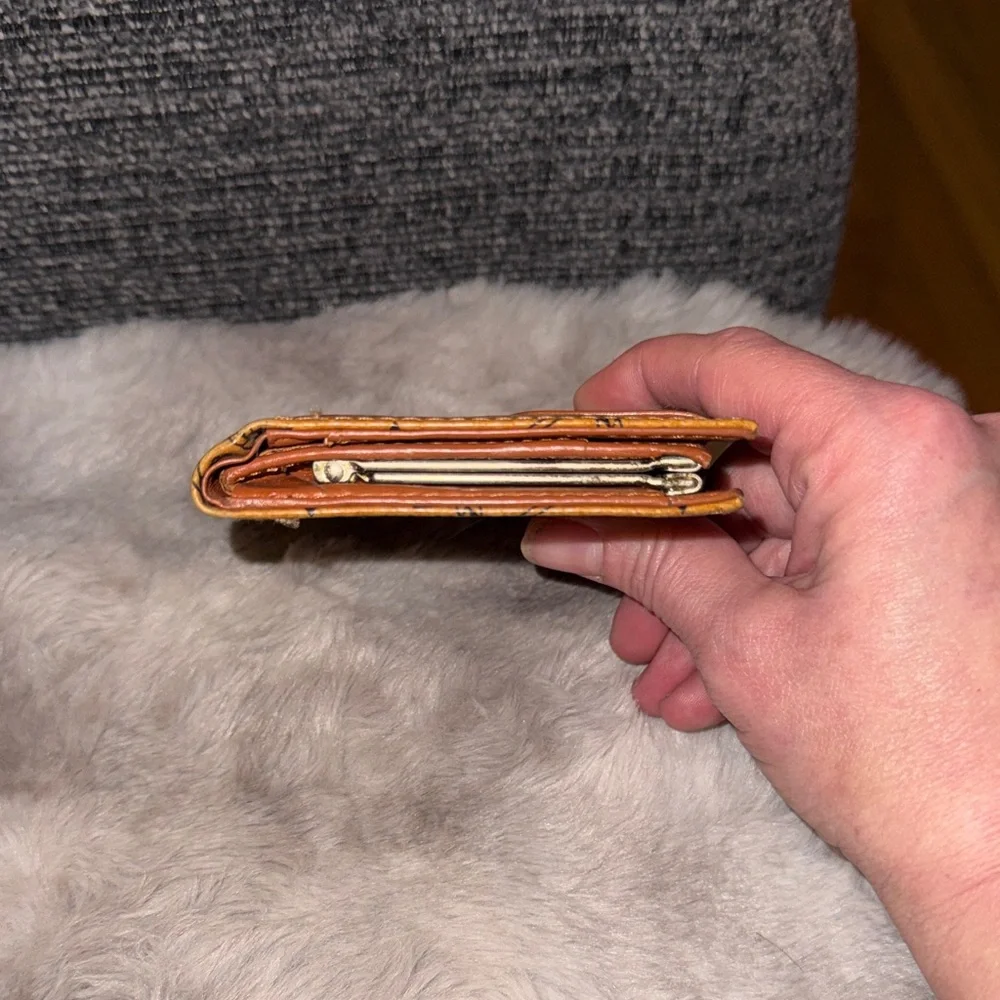 MCM Tan Leather Wallet - Picture 11 of 12